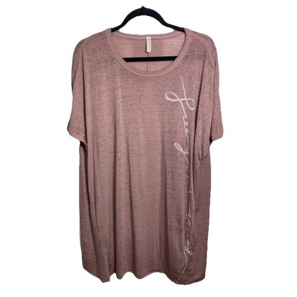 Free People Movement Womens Size Small Open Back Beach Flowy T-shirt Cover Up - Picture 1 of 10